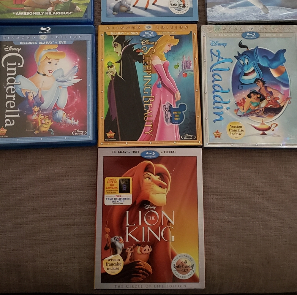 Disney Blu-Ray Bundle